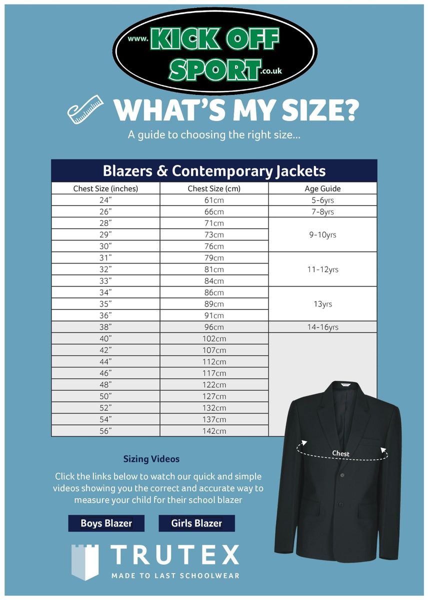 Highfields Boys Blazer Size 28 38 Parade Schoolwear
