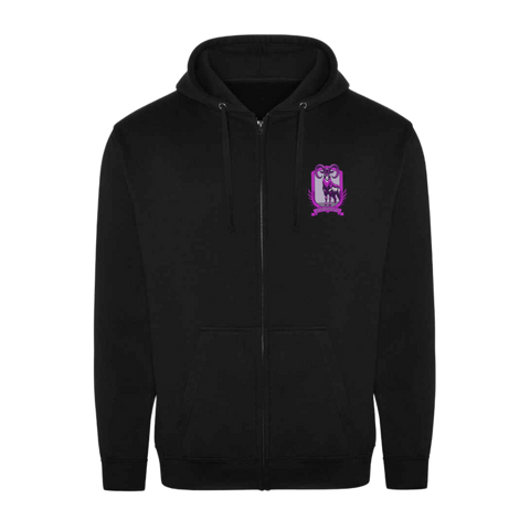 Anthony Gell House Zip Up Hoodie- Nightingale